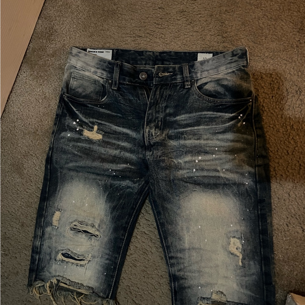 Smoke Rise Denim Shorts Size 34